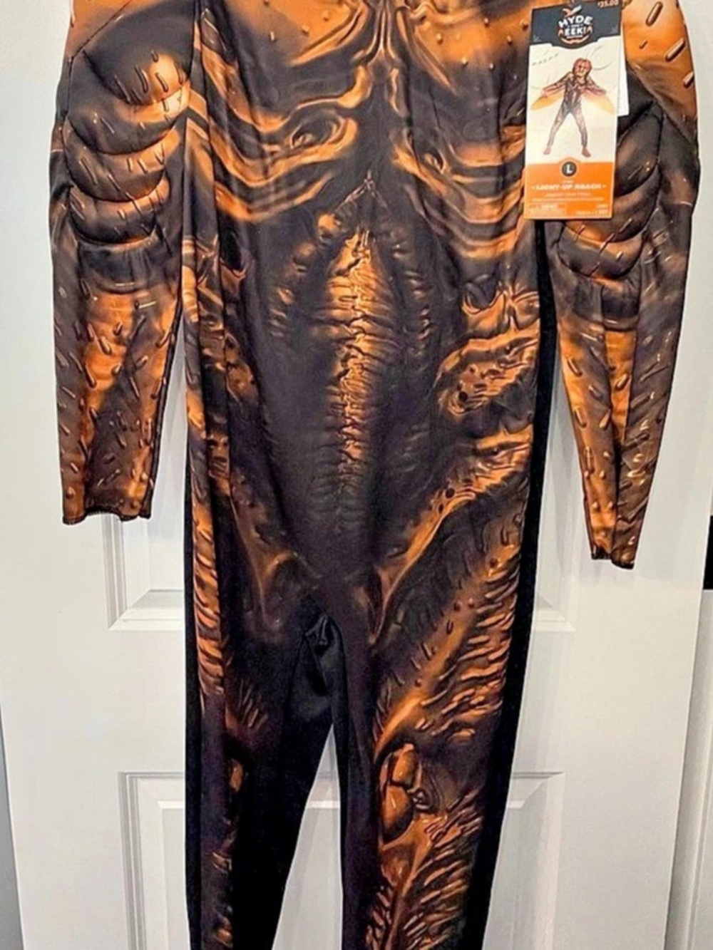 Hyde and Eek! Boutique Light-Up Bug Roach Costume Size Large NWT